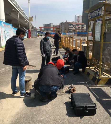 2020年武漢某區(qū)燃氣PE管道探測